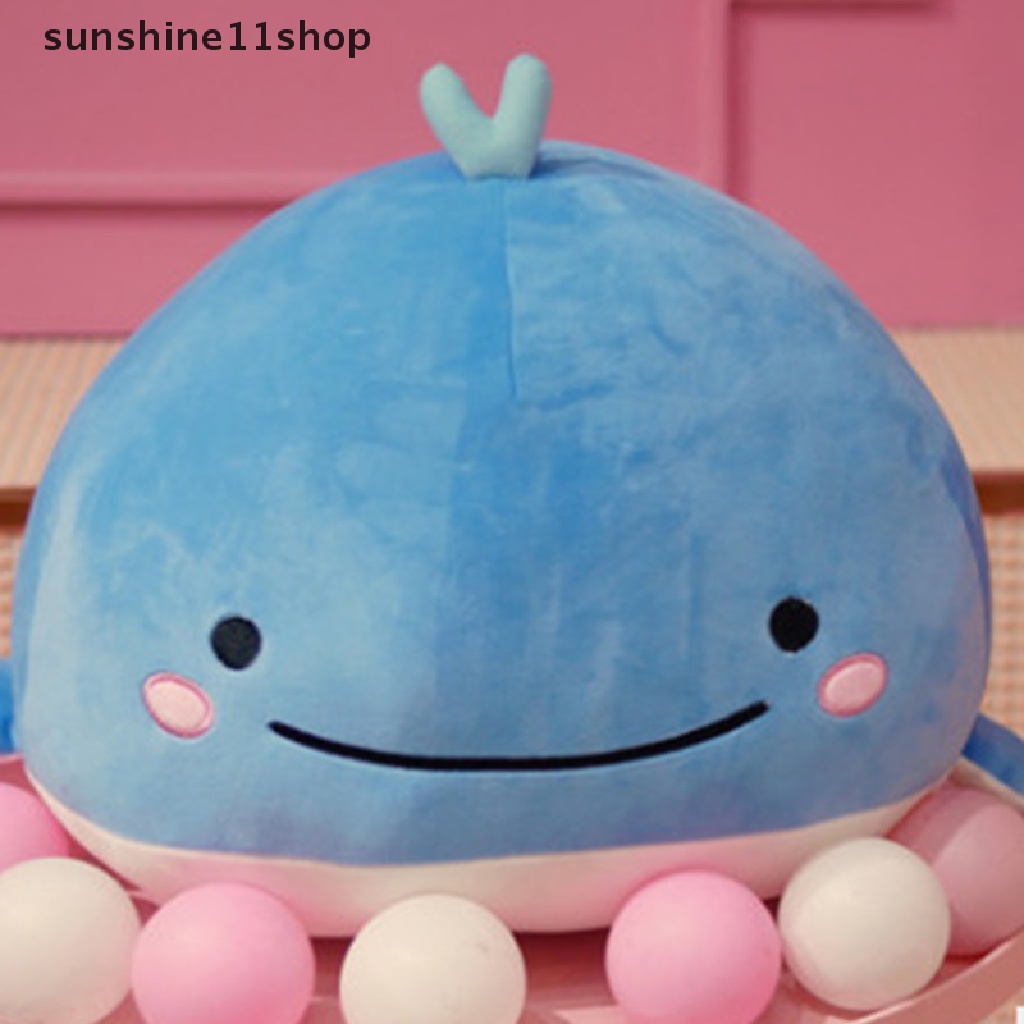 Sho 15CM whale Boneka Lumba-Lumba Bahan plush super Lembut Untuk Hadiah