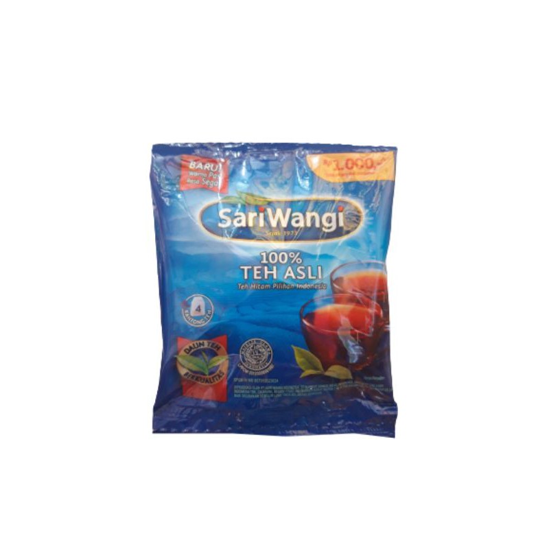 

Teh celup SariWangi teh asli renceng/6sachet