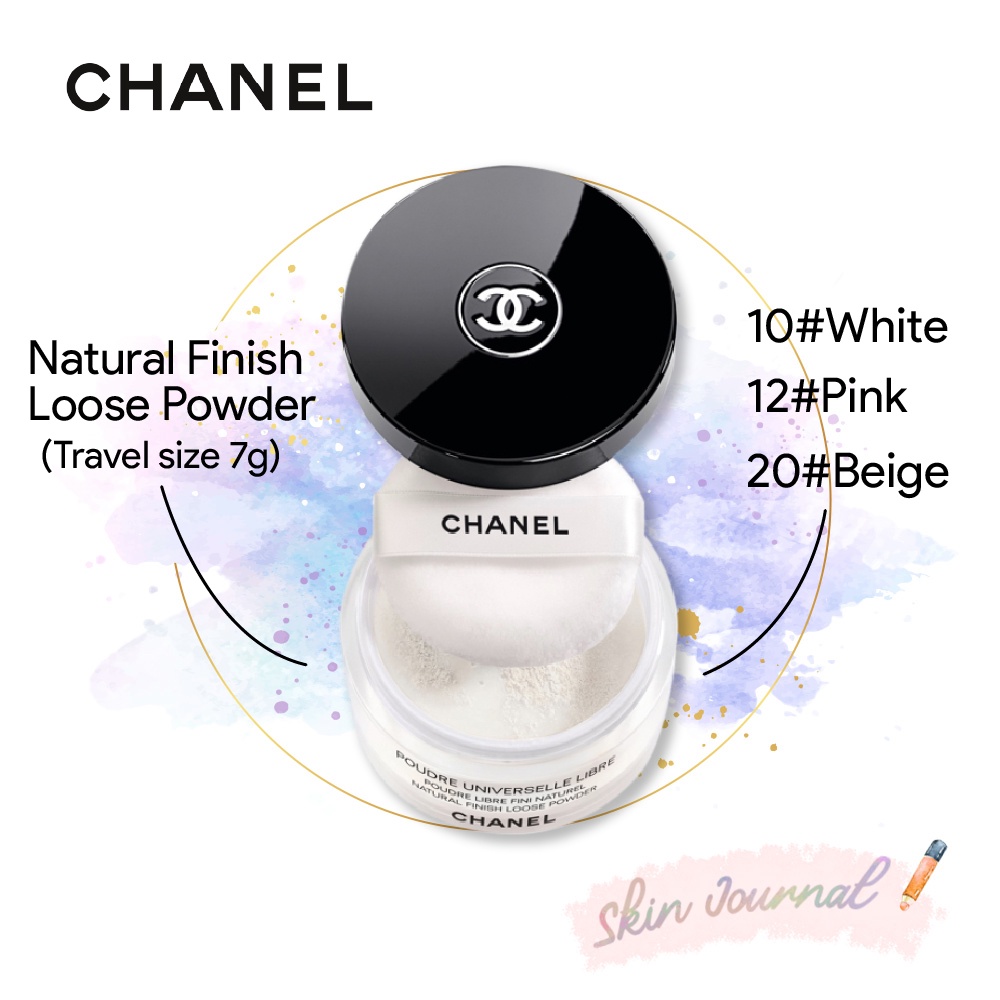 Chanel Natural Finish Loose Powder 7gr - Whitening/Oil control/Moisturizing Lightweight perfect powd