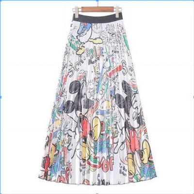 Rok Bawahan Plisket / Pleated Skirt Satin-Rok-14