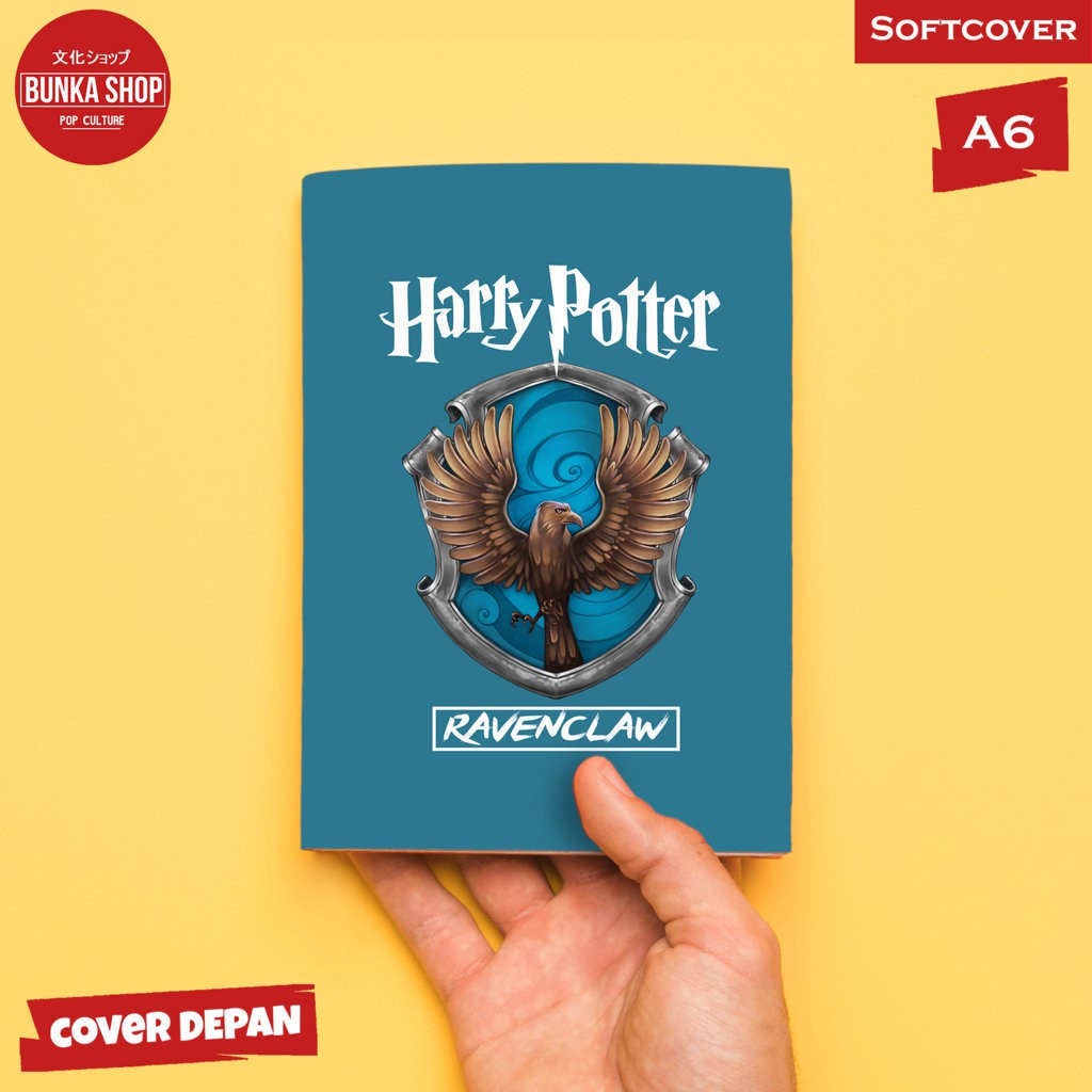 

Pocket Note Film Harry Potter Asrama Ravenclaw Softcover A6 Buku Tulis Catatan Murah