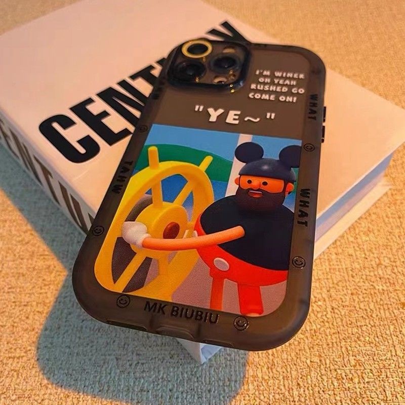 Case Motif Kumis Untuk iPhone 12 13 11 Pro Max X Xs Max Xr ohjd