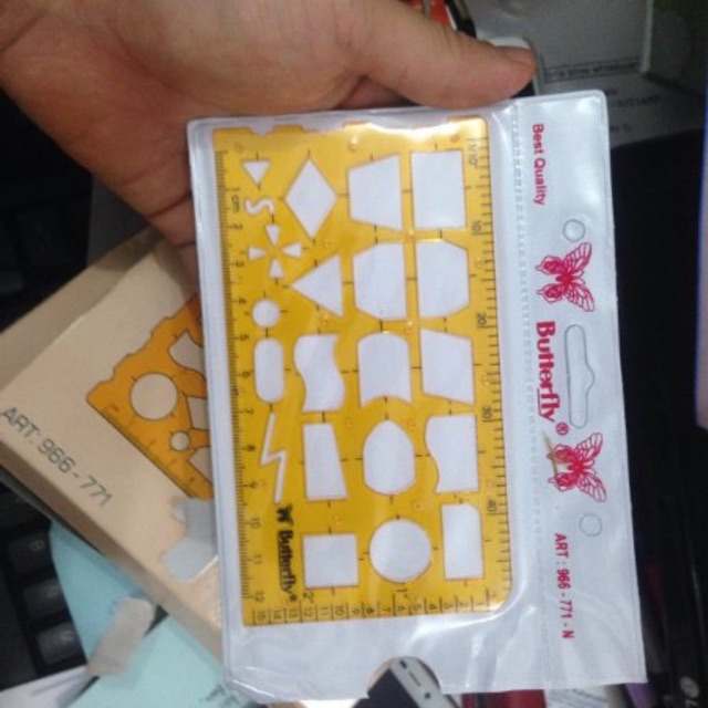 

Penggaris flowchart butterfly kecil