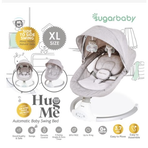 Sugarbaby HUG ME Automatic Baby Swing Bed