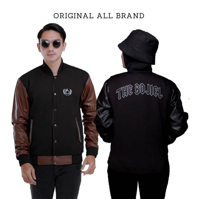 JAKET PRIA SEMI KULIT ORIGINAL/JAKET MOTOR/JAKET HARIAN