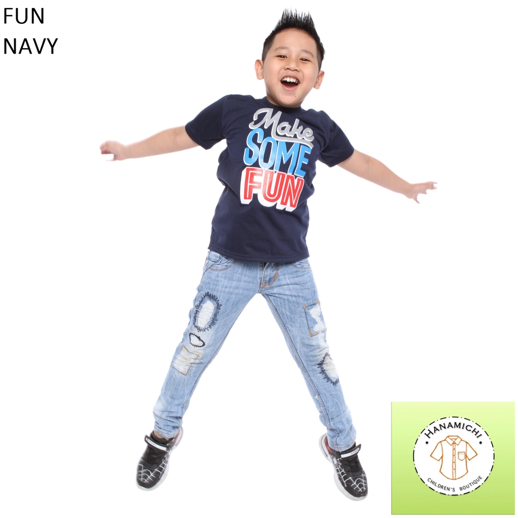 Hanamichi FUN Kaos Anak Lengan Pendek