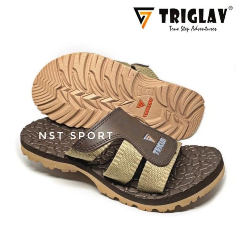 Sandal Triglav Original 100% - Sandal Slide Pria - Sandal Triglav Sphinx - Sandal Slop Pria - Sendal Triglav