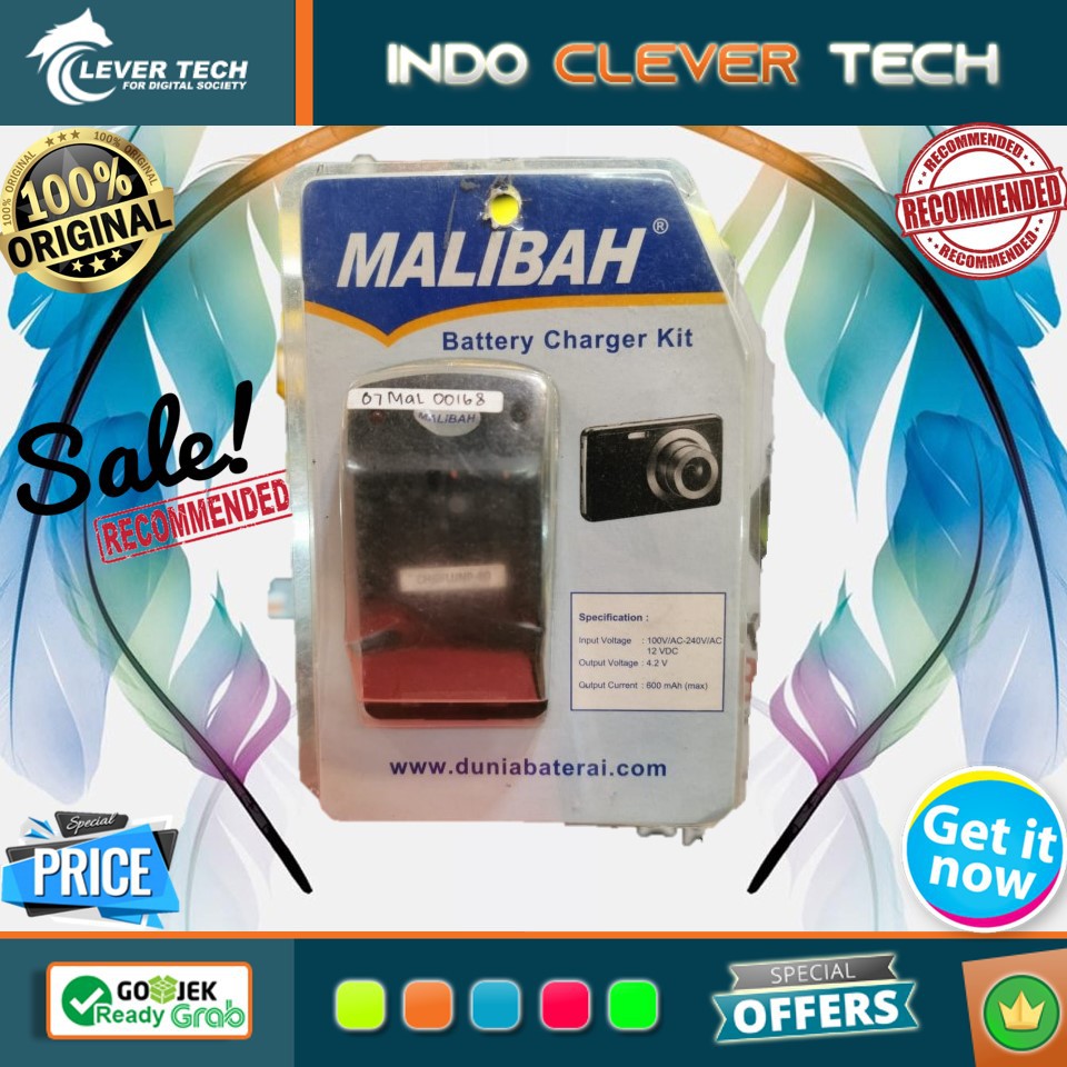 Malibah Charger for Fuji NP-80