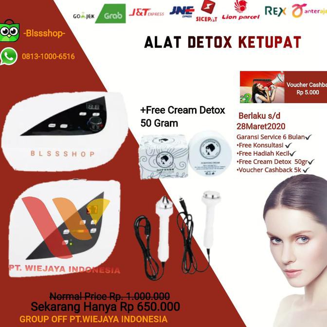 Alat Detox Wajah Ultrasound Mesin Detox New Alat Detox