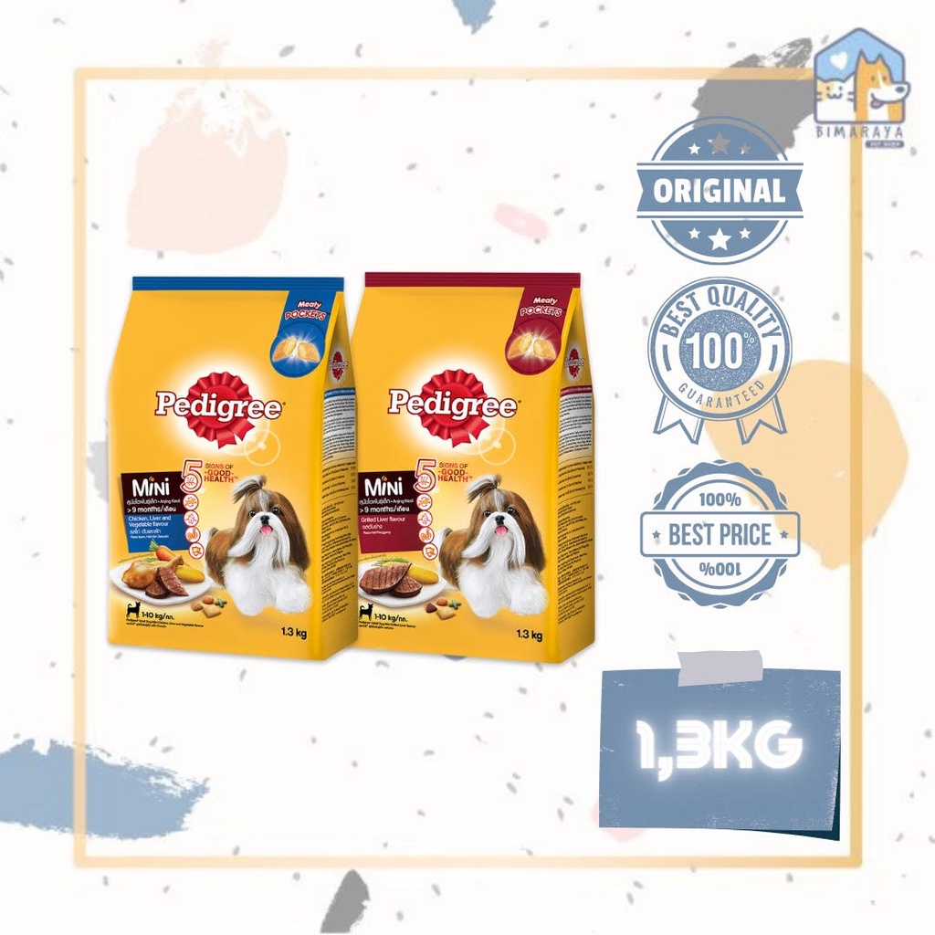 PEDIGREE SMALL MINI 1,3KG FRESHPACK