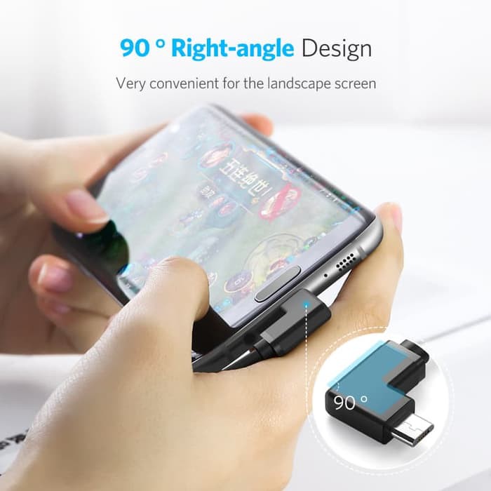 UGreen Micro USB OTG Adapter L Shape Cable