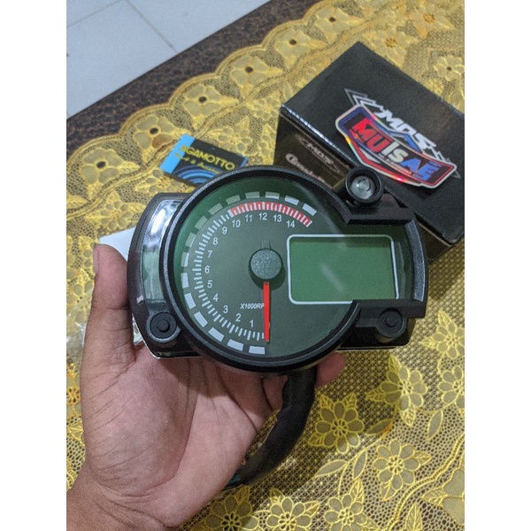 spidometer koso rx2n set dengan cover crom+sensor