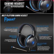 Headset Gaming SADES F POWER SA717