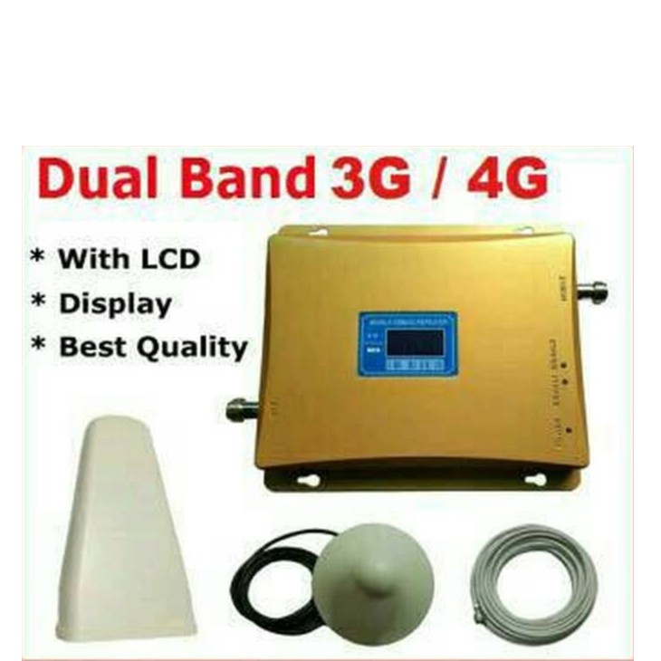 Repeater / Booster Penguat Sinyal HP Dual Band 3G+4G