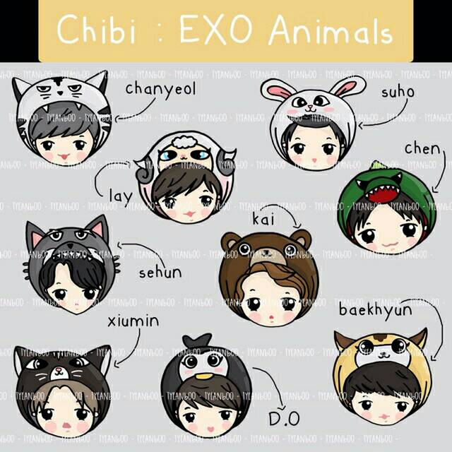 Gambar Kartun  Do Exo  Kumpulan Gambar Bagus