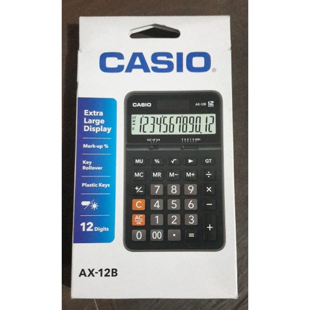 

KALKULATOR CASIO AX 12B