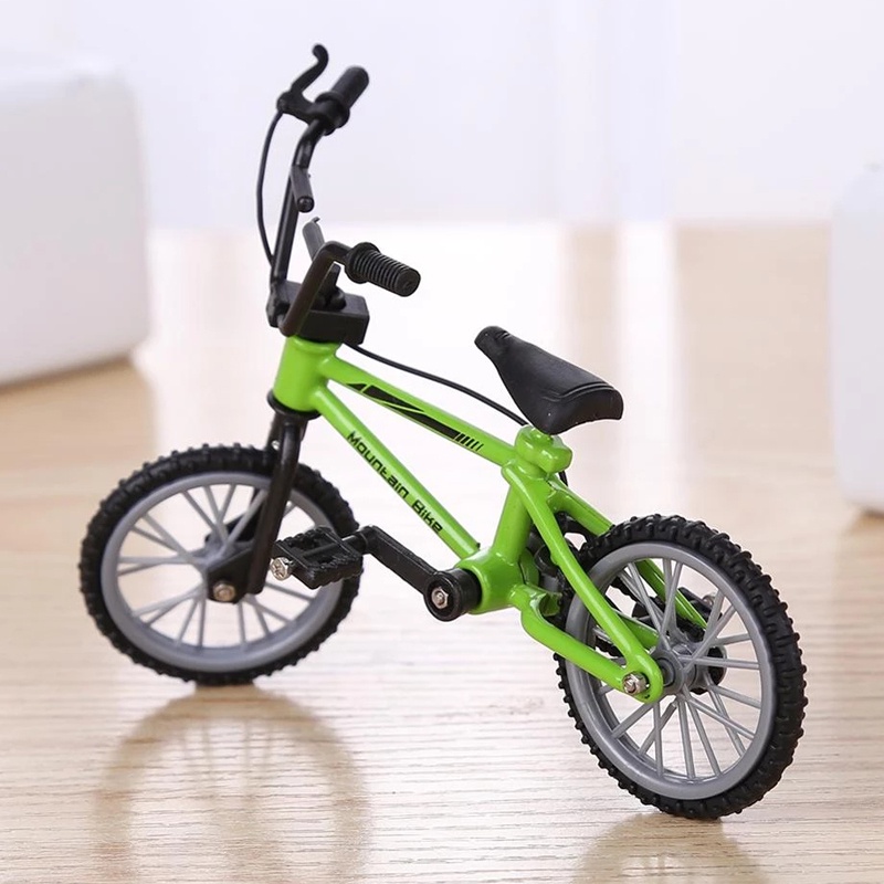 Mainan Simulasi Sepeda Bmx Mini Bahan Alloy Dengan Rem Untuk Anak