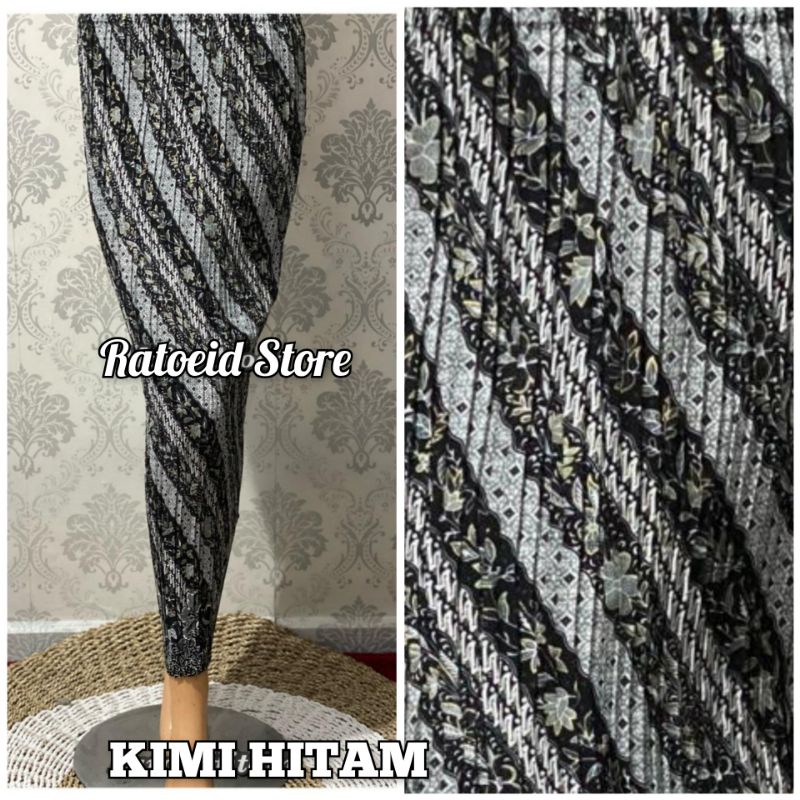 [200 Motif - Part 01] Rok Plisket Batik Panjang / Rok Batik / Rok Kebaya / Rok Wisuda / Bawahan Kebaya / Bawahan Batik / Rok Kondangan / Rok Pengantin / Rok Akad / Rok Lamaran / Rok Span / Rok Prisket Batik Jumbo Batik Production Original By Ratoeid Store-NO.45 Kimi hitam
