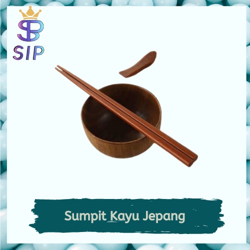 Premium Sumpit Kayu Lancip | Sumpit Makan | Wooden Chopstick | Sumpit Korea Jepang