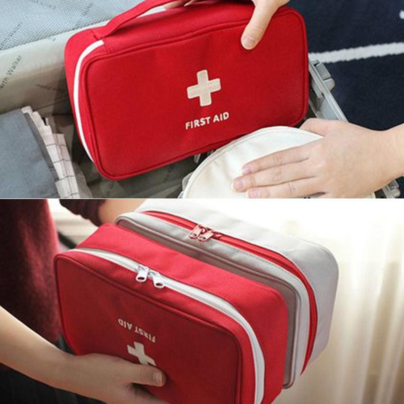 Tempat Peralatan P3K Kotak Obat First Aid Kit Pouch P3K Tas Kotak P3K