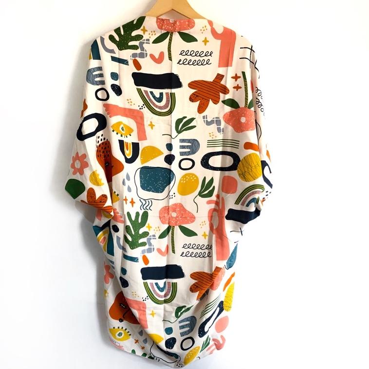 Outer Scarf Rayon / Cardigan Rayon / Outer Rayon "TBS.10Jn22ᶻ"