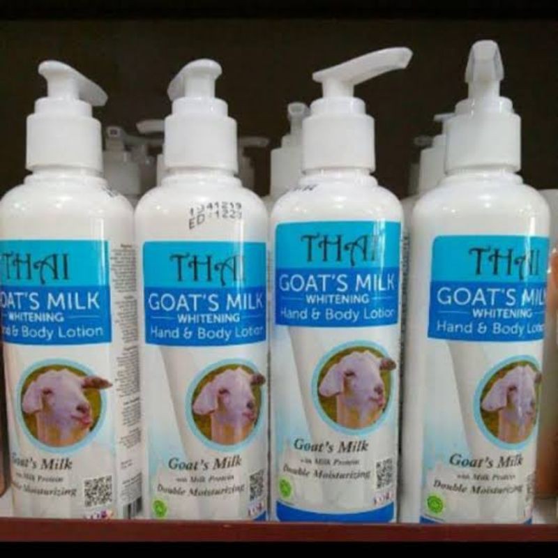 THAI GOATS MILK WHITENING HAND BODY LOTION PEMUTIH KULIT 250 ml