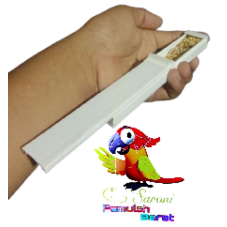 POINTER REWARD BOX TEMPAT PAKAN  BIJIAN UNTUK LATIH BURUNG UK KECIL