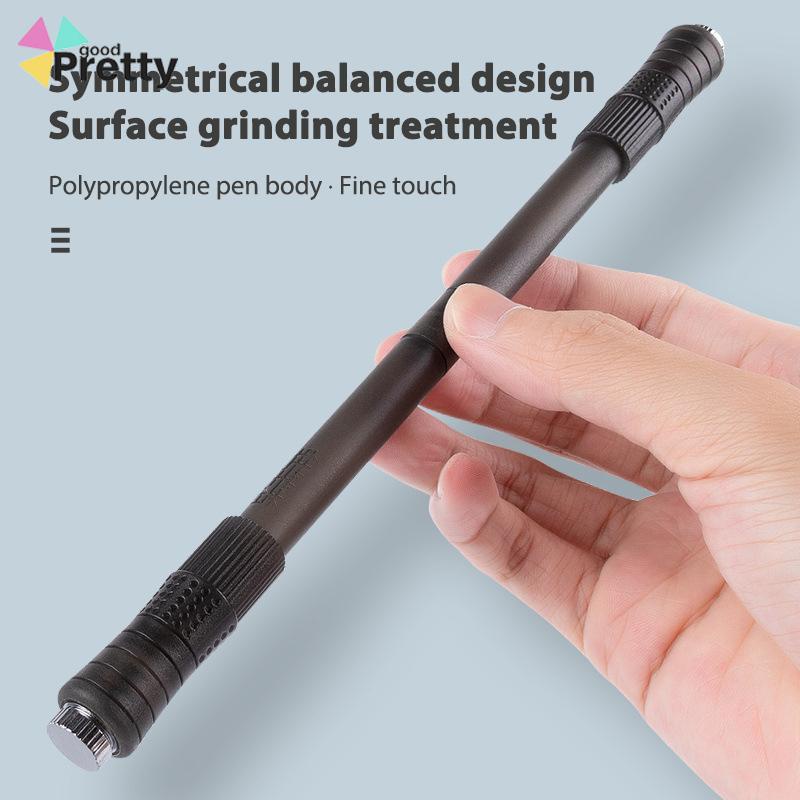 Spinning pen balance Pena Berputar Bercahaya Dekompresi Pena Lampu Pernapasan LED Keren bercahaya