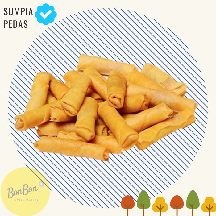 

⭐ COD ⭐ SUMPIA PEDAS MANIS / SNACK SUMPIA UDANG EBIH PEDES 500 GRAM
