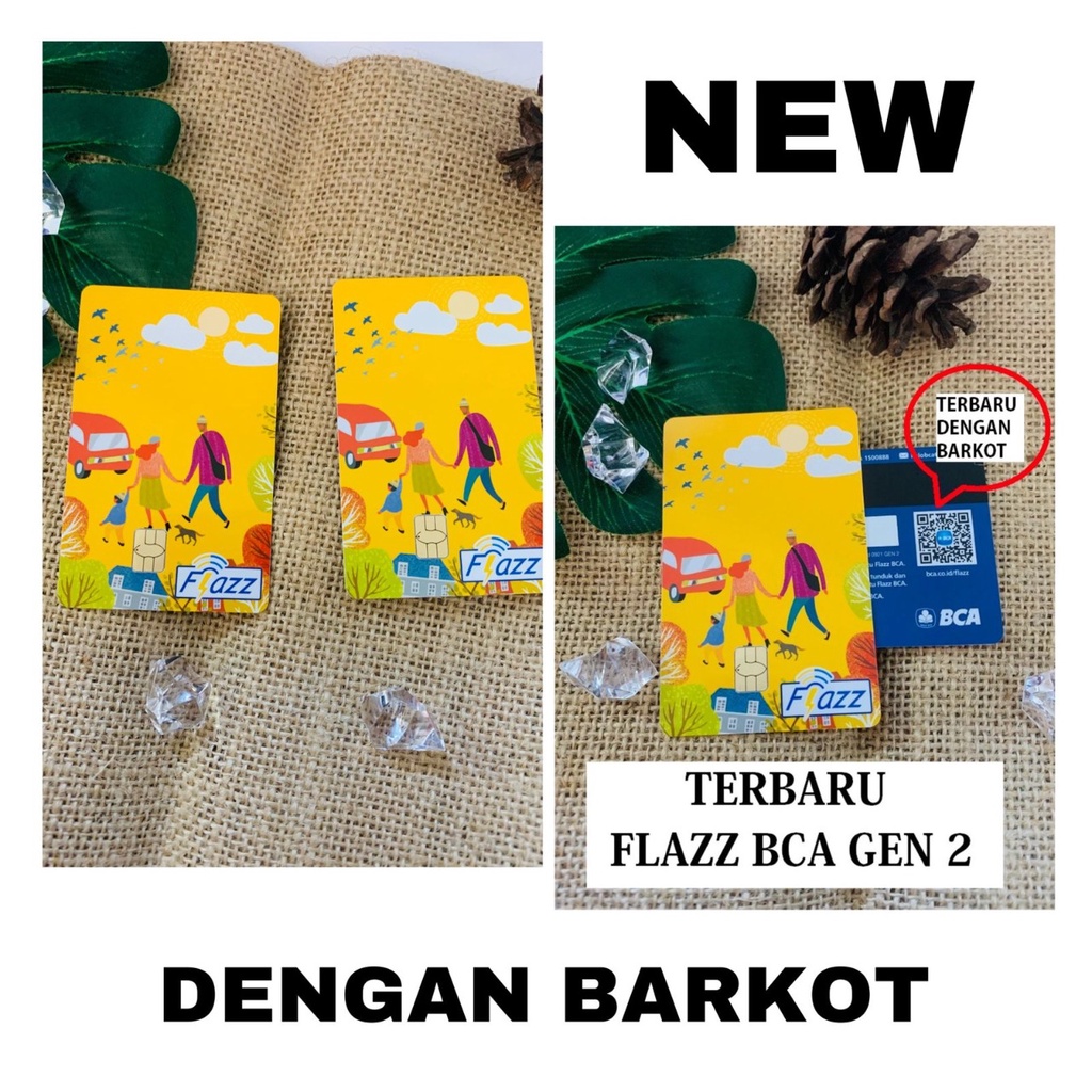 Kartu Flazz BCA Gen 2 - Flazz BCA - Kartu Flazz BCA - Kartu Flazz BCA Gen 2 Original