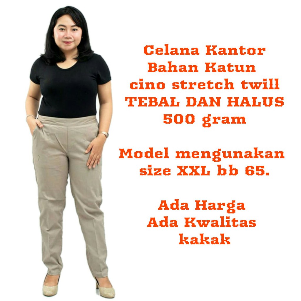 NDR901 BAGGY PANTS JUMBO / BAGGY XXL / 4L / 5L / beggy jumbo / celana wanita jumbo / baggi pants ...