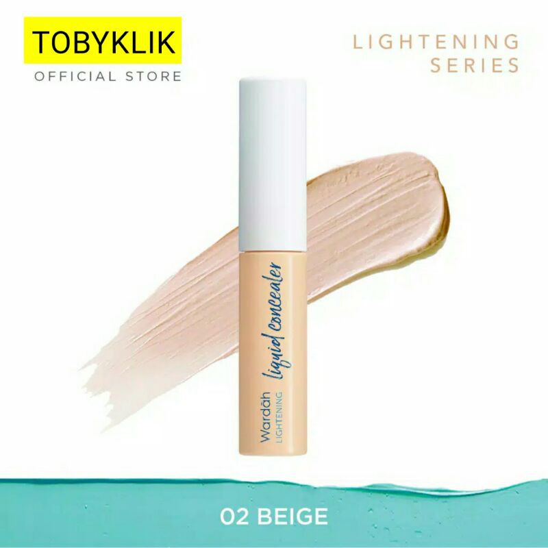 Wardah Lightening Liquid Concealer Light &amp; Beige 7 g