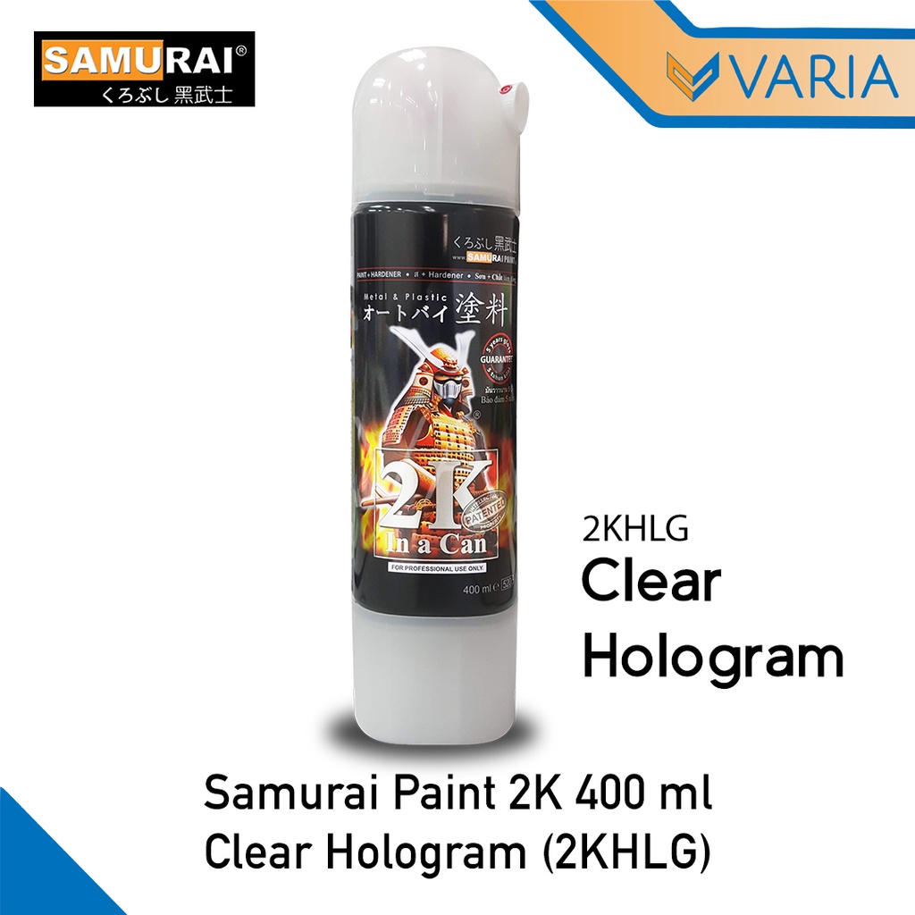 Samurai Paint Pilox Clear Hologram 2KHLG 400 ml Cat Aerosol Premium