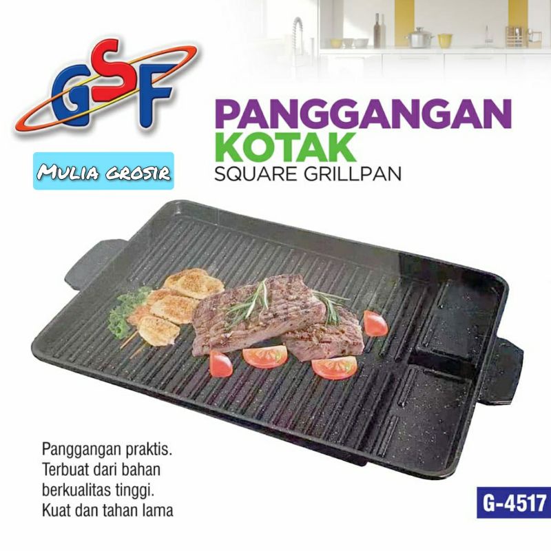 Grill Kotak Gsf 4517 Panggangan Kotak Gsf -+32×26cm
