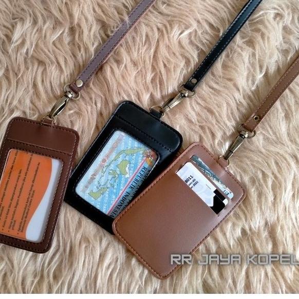 

Modern.. Id Card Kulit Name Tag Kulit Card Holder Termurah