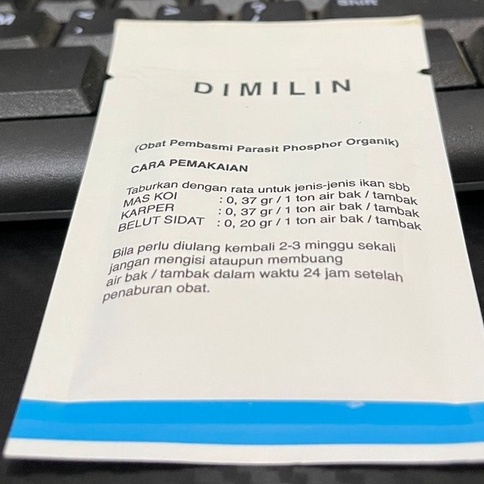 OBAT DIMILIN JEPANG ASLI OBAT PARASITE, OBAT KUTU IKAN HIAS