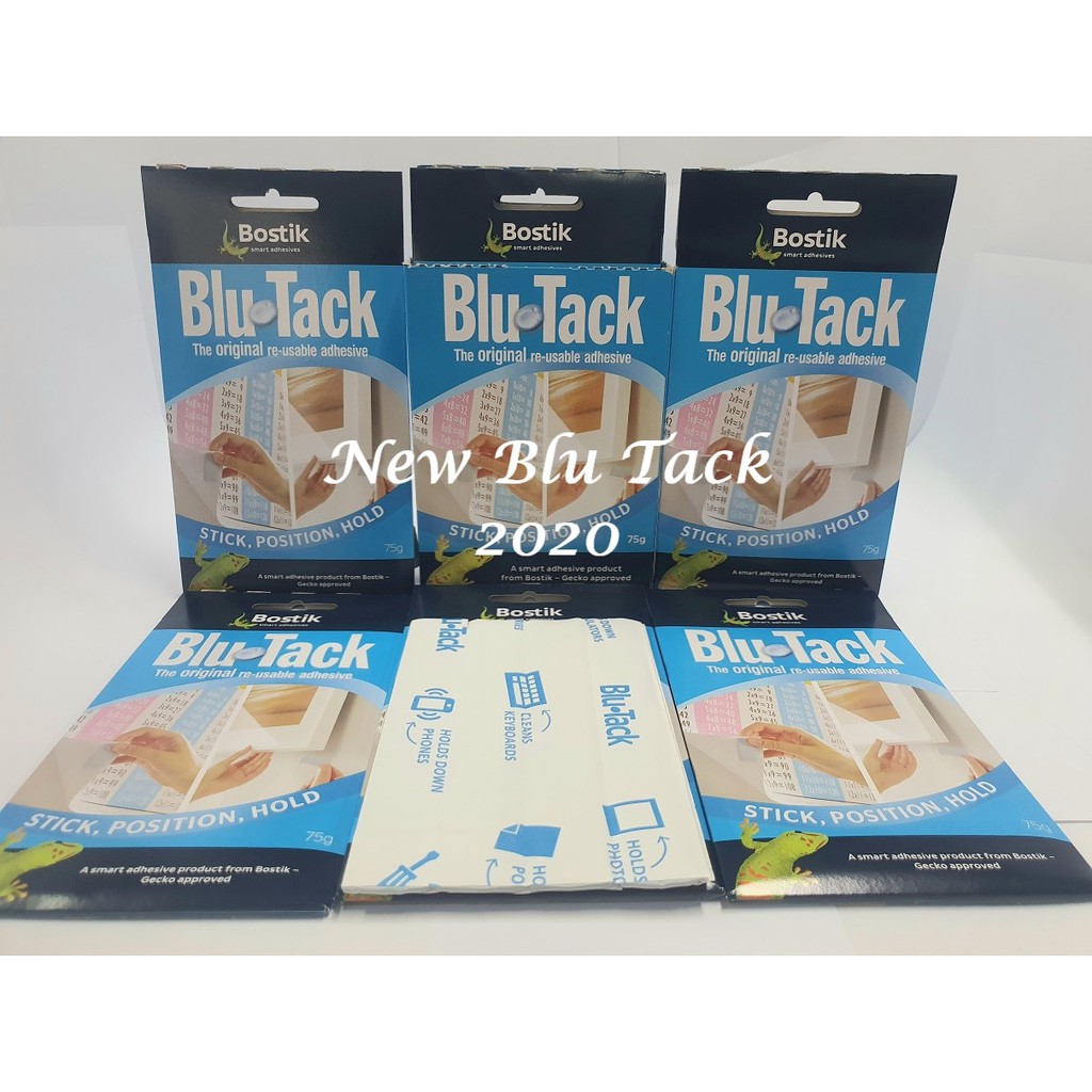 

Blu Tack (perekat ajaib serbaguna & bisa dipakai berulang-ulang)