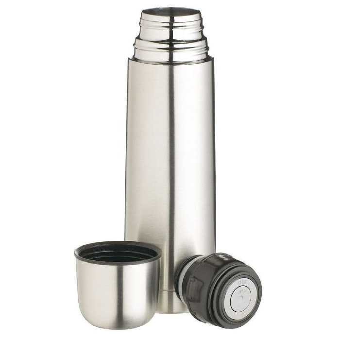 Botol Minum Thermos Termos Stainless Steel 500ml Murah Warna Silver