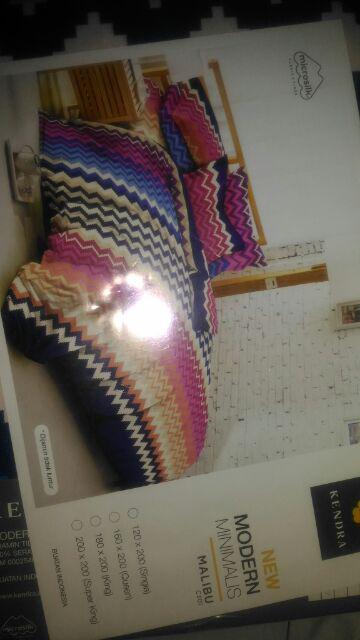 Suamimalasshop Sprei Kendra Minimalis Flat 160x200 Cm