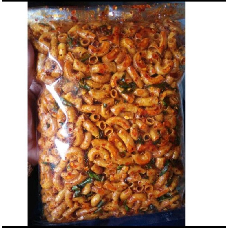 

(500gr) makaroni bantet kriuk. original, pedas.