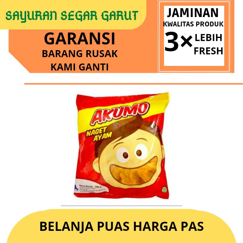 

Nugget Akumo 500 gr by Sayuran Segar Garut