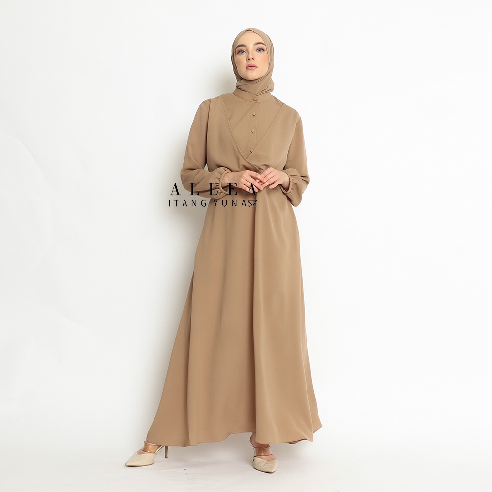 Allea Itang Yunasz / Dalena Dress / Gamis wanita - Hijab Fashion Muslim