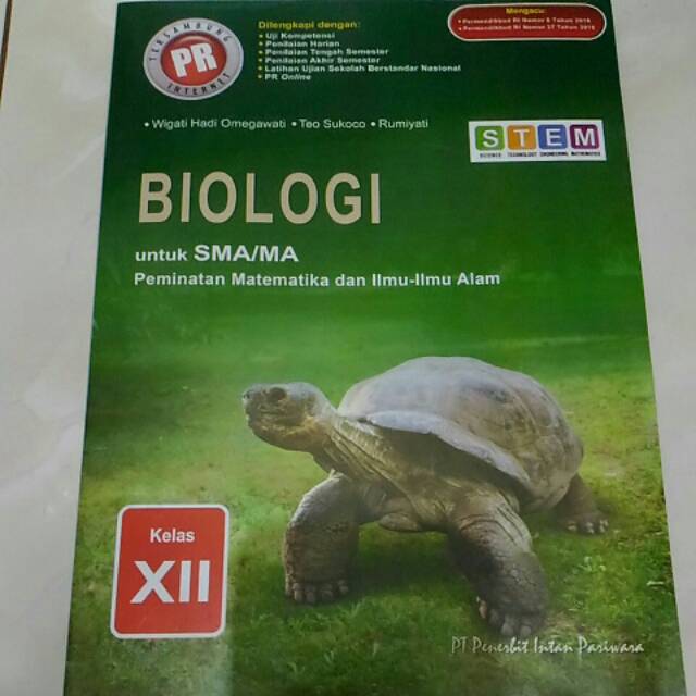 Buku PR Biologi kelas 12