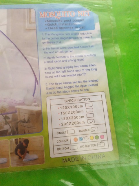 Kelambu Anti Nyamuk 180x200