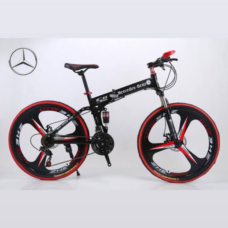 Sepeda MTB Lipat 26” Mercedes Benz