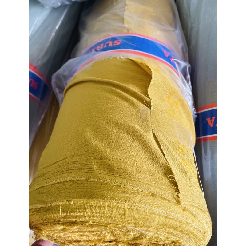 Kain RAYON CRINKLE PREMIUM-Kunyit