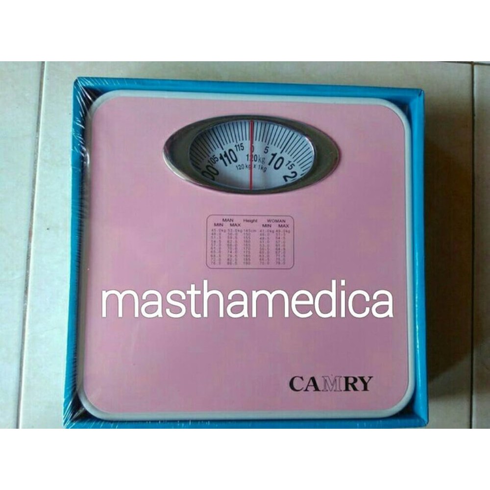 Timbangan Berat Badan Analog Jarum Pegas Manual Camry Pink Br9015b Shopee Indonesia