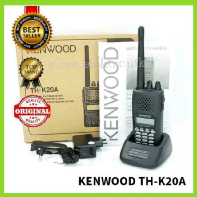 Ht Handy Talky Kenwood Thk 20-A Radio Komunikasi