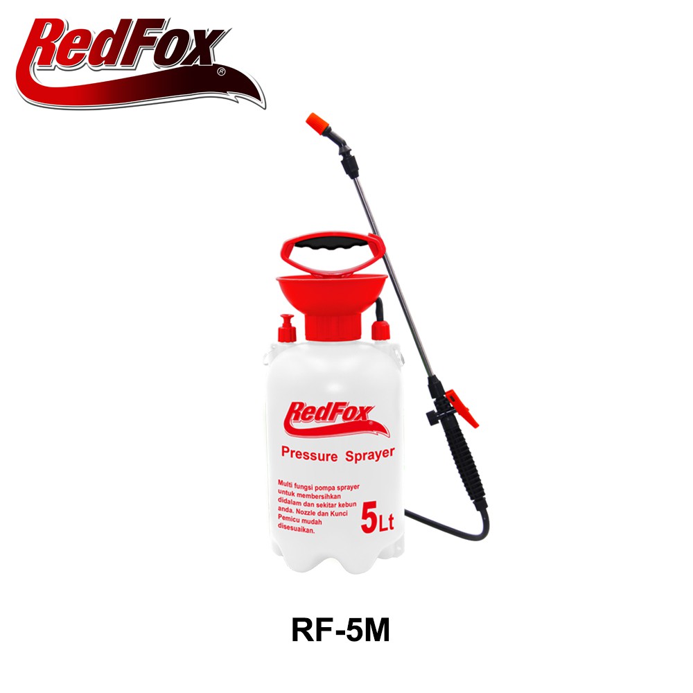 NEW!!!Redfox Pompa Semprot Hama Manual 5 L Dan 8 L Tengki/Tangki Semprot Hama Pompa Solo RF-5M