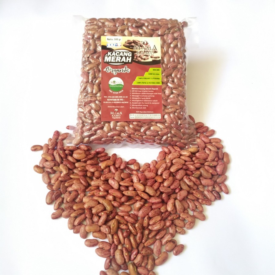 Mama Kamu, Kacang Merah Organik 500gr